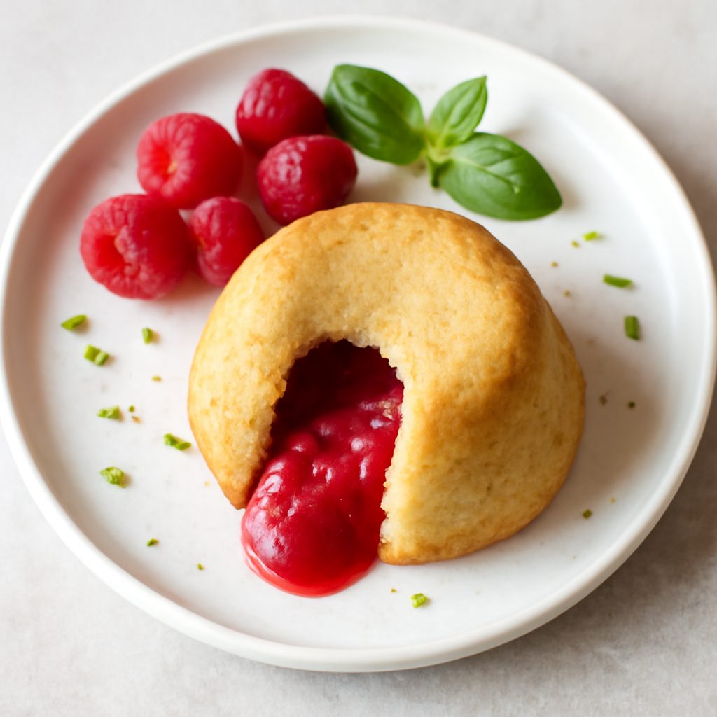 Tortino con Cuore di Lampone