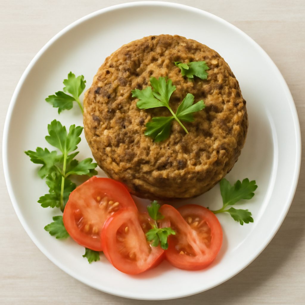 Tortino di lenticchie proteico low-carb