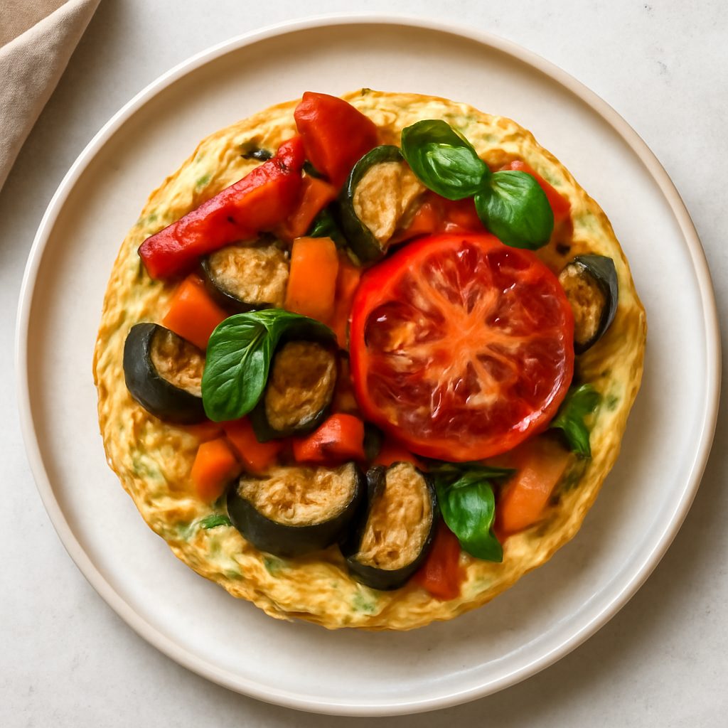 Tortino di verdure arrosto