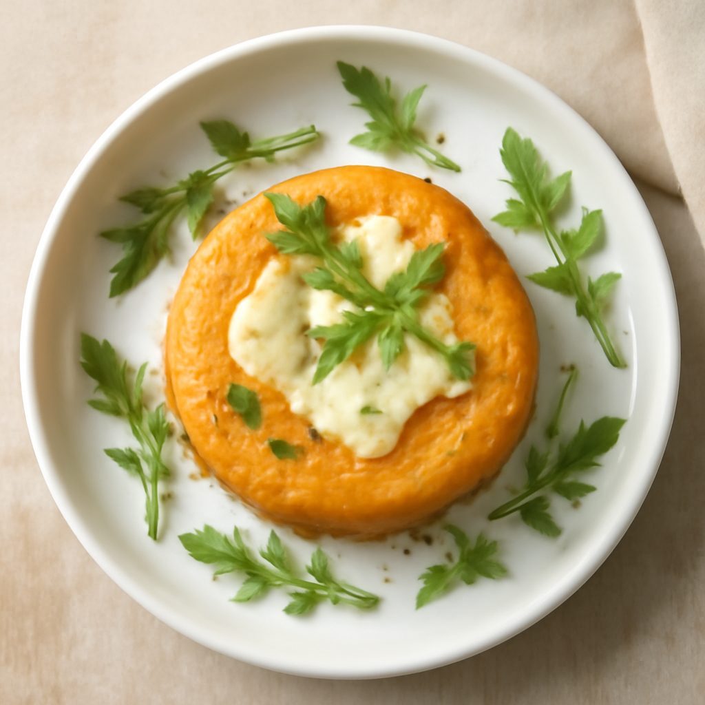 Tortino di zucca e Taleggio