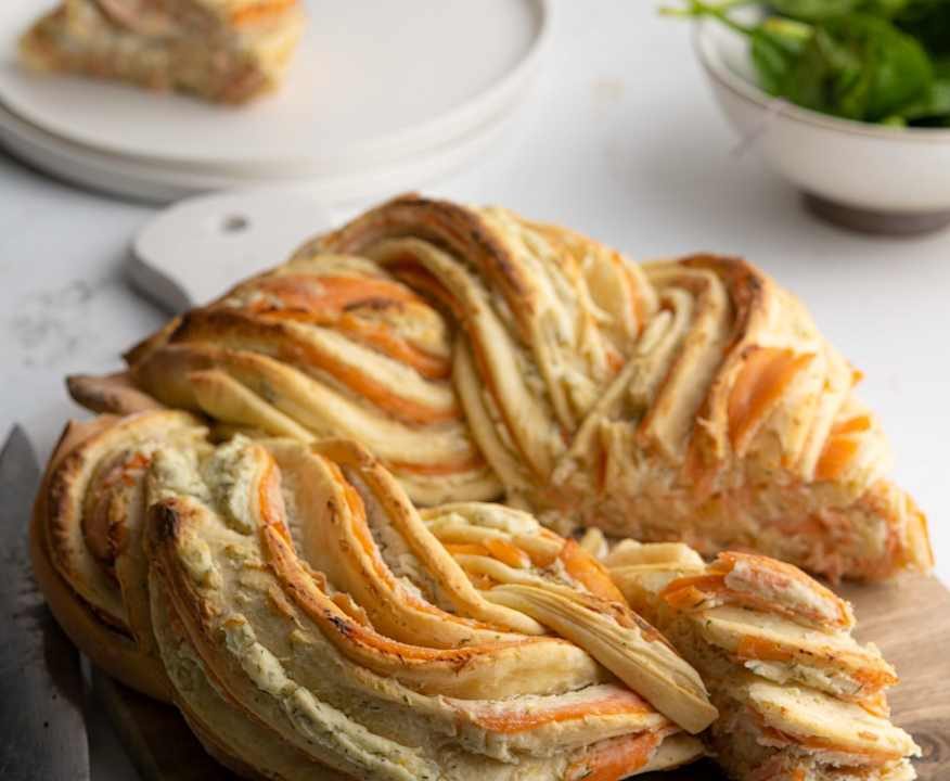 Treccia al salmone Protein