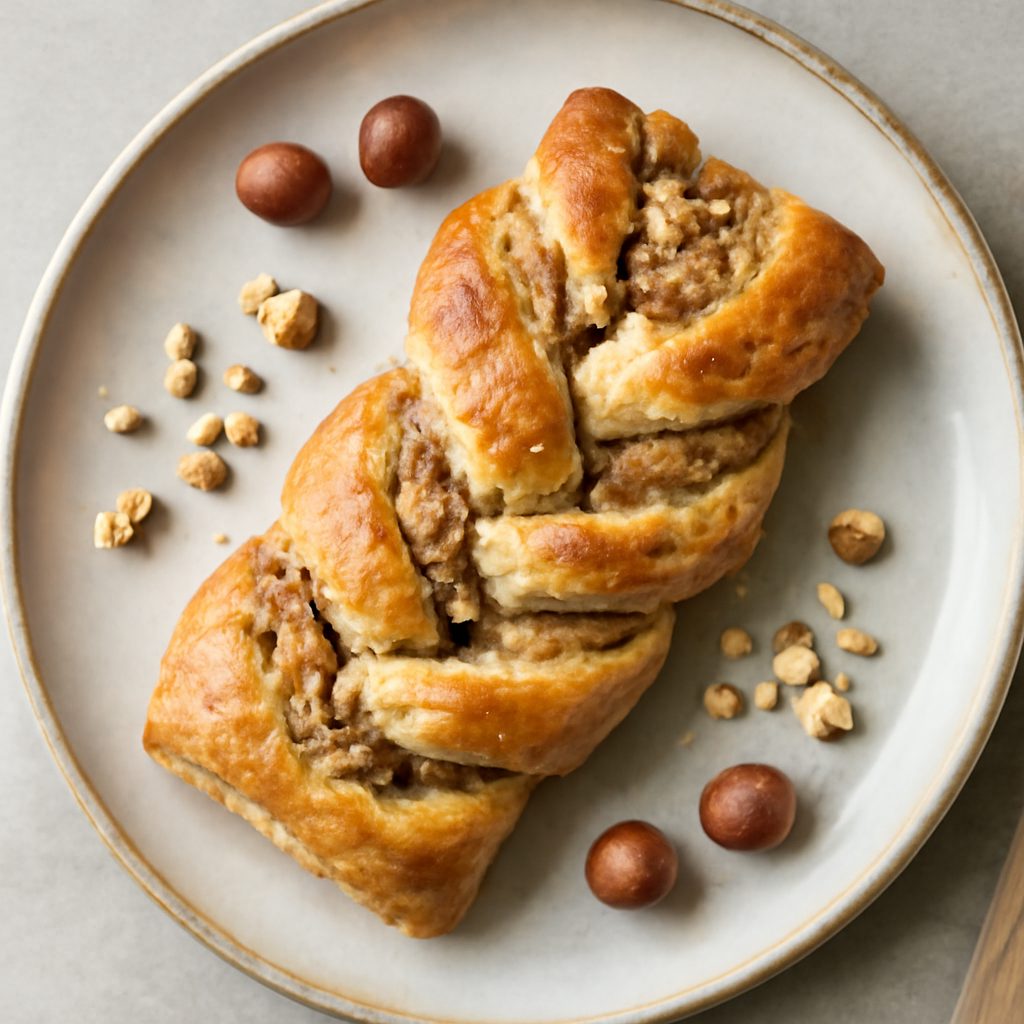 Treccina alle nocciole