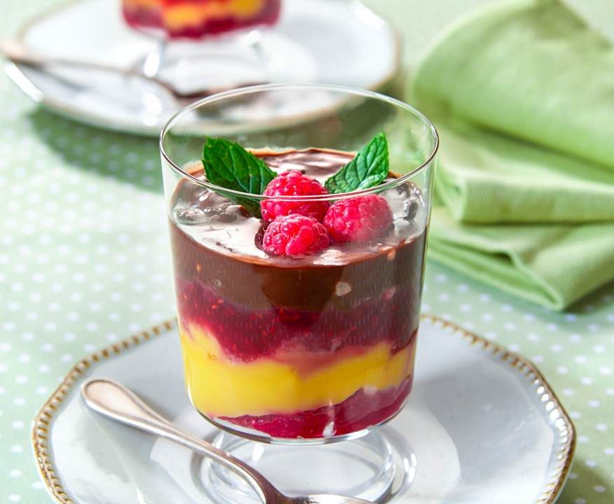 Trifle ai lamponi Protein
