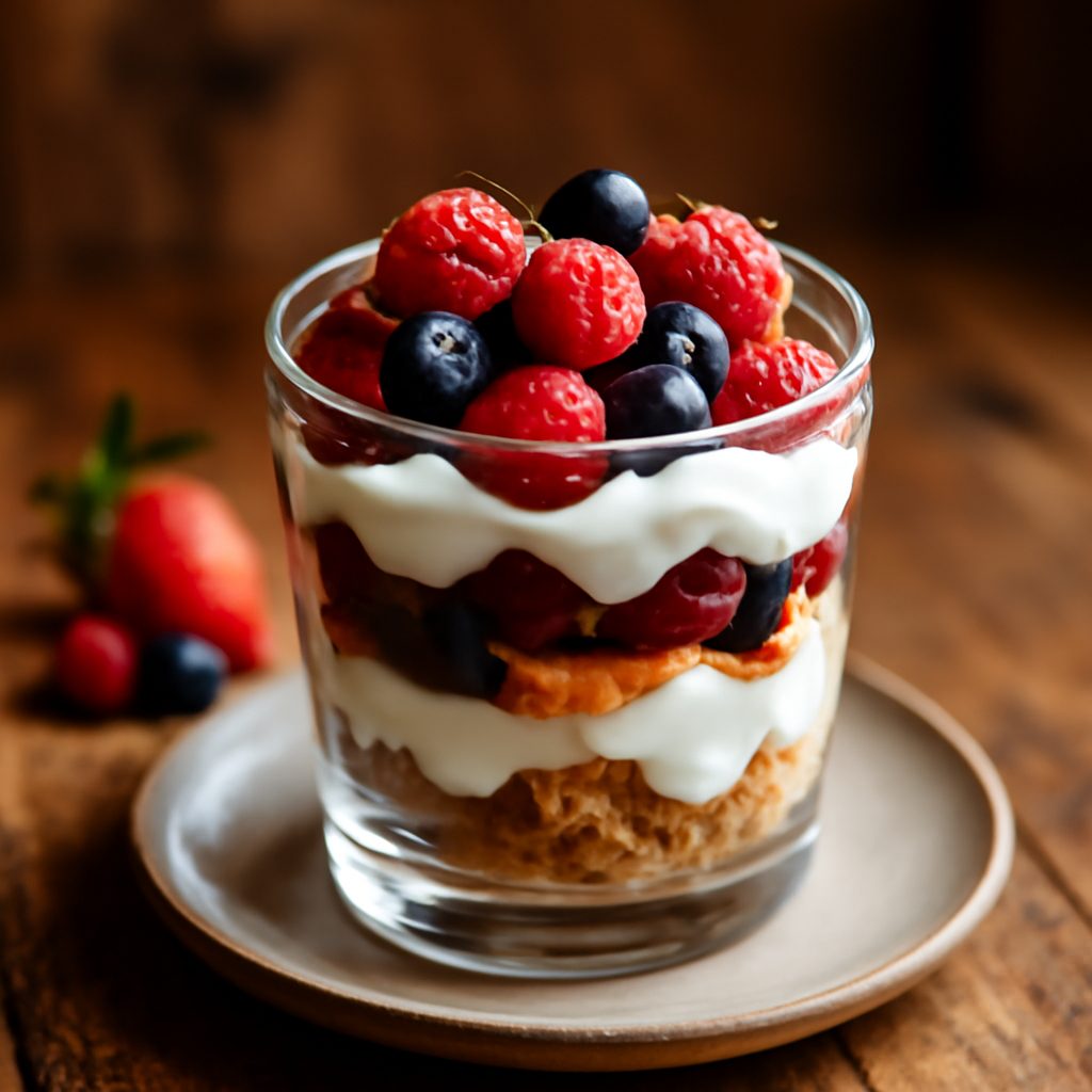Trifle Canadese ai Tre Frutti Rossi