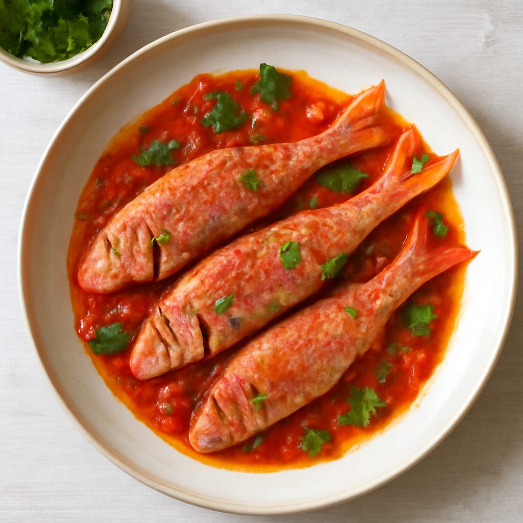 Triglie in salsa piccante proteico low-carb