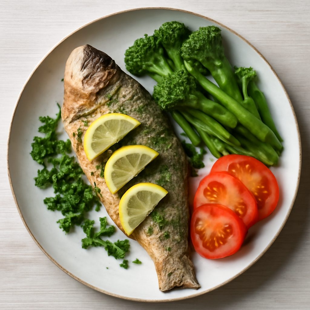 Trota alla piemontese proteica low-carb