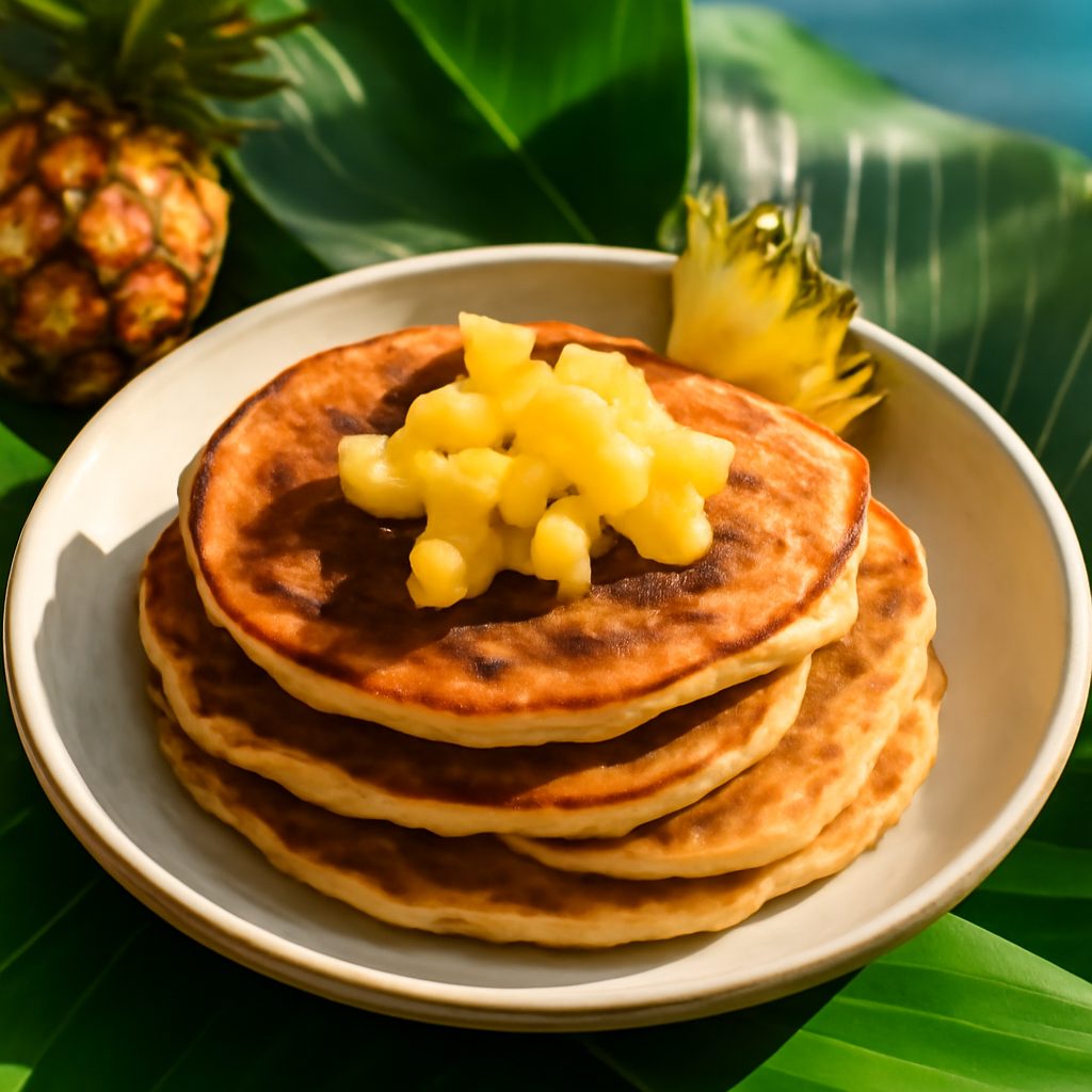 Pancakes all'Ulu (Frutto dell'Albero del Pane)