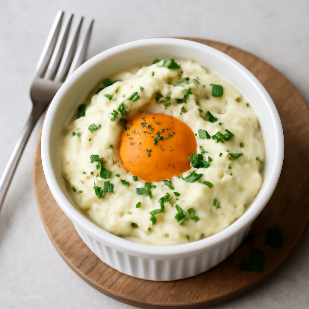 Uova fiamminghe al vapore proteiche low-carb