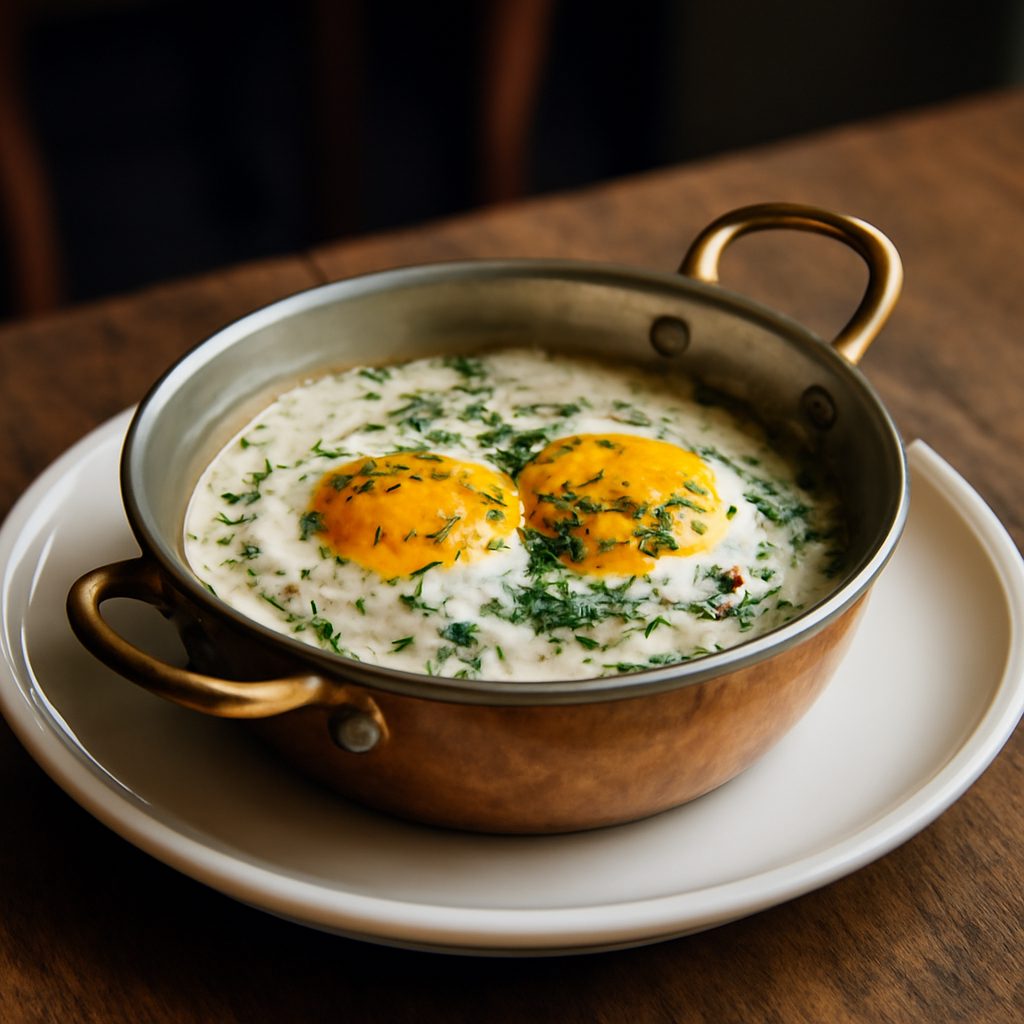 Uova Sode in Cocotte al Formaggio