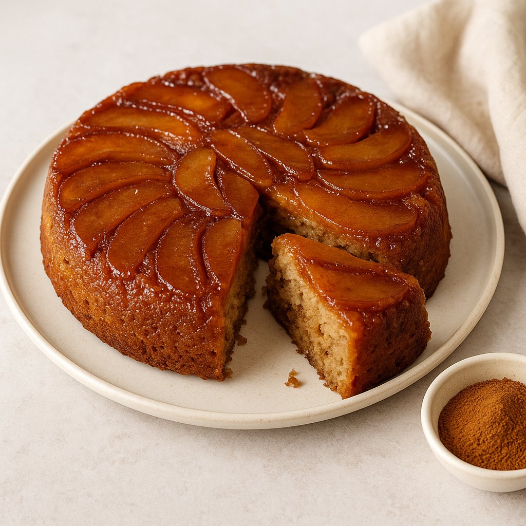 Upside-Down Apple Bread