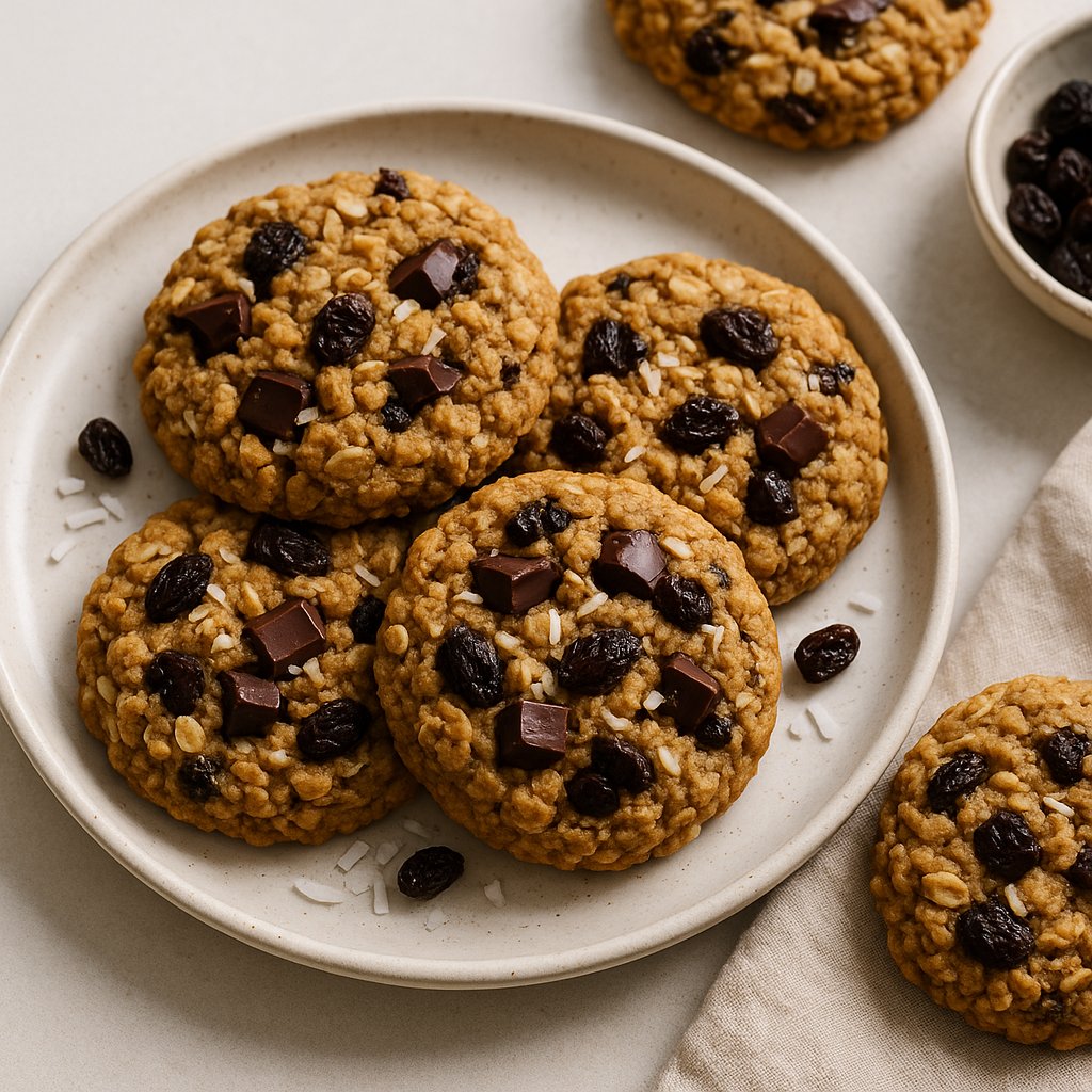 Vegan Oatmeal Cookies