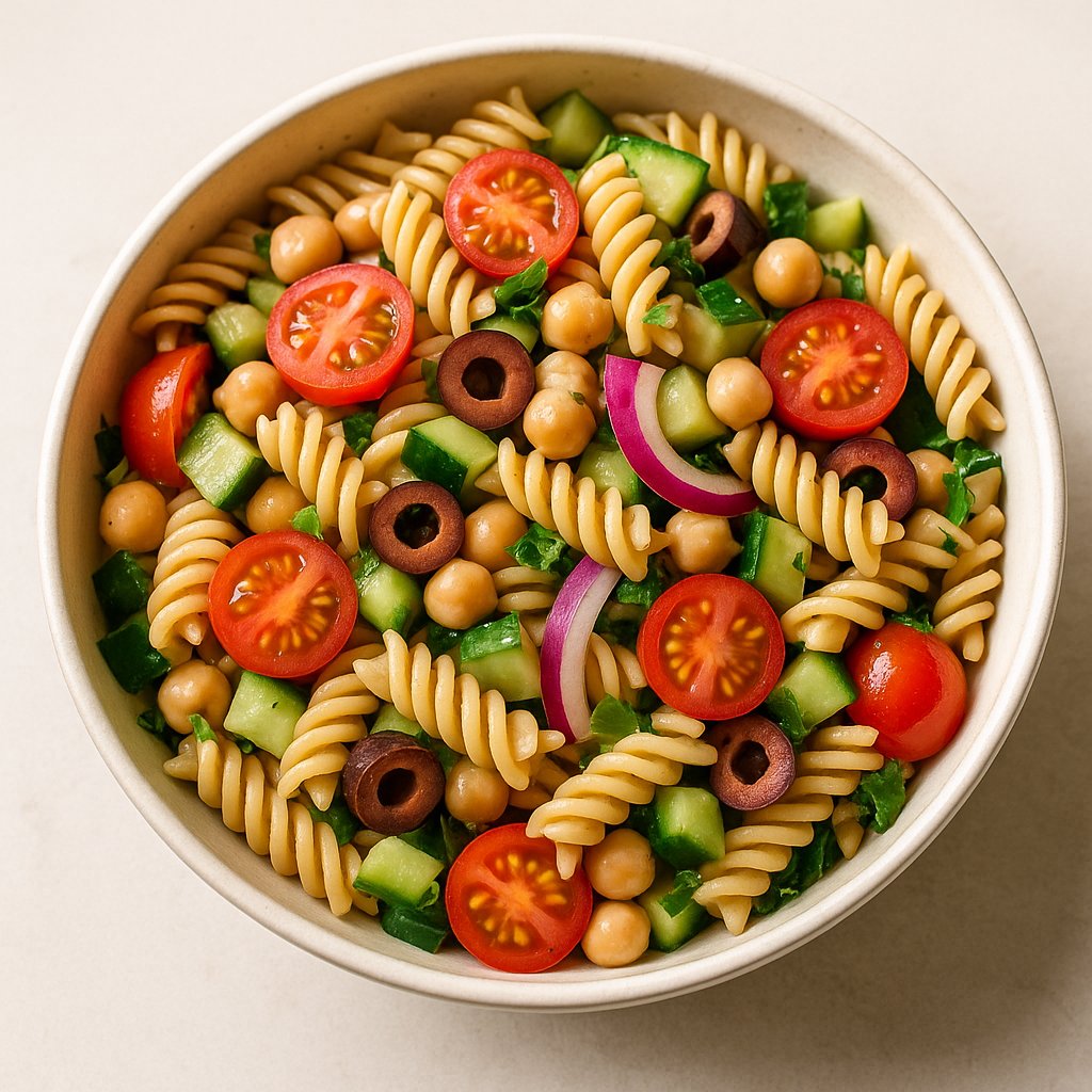 Vegan Pasta Salad Protein