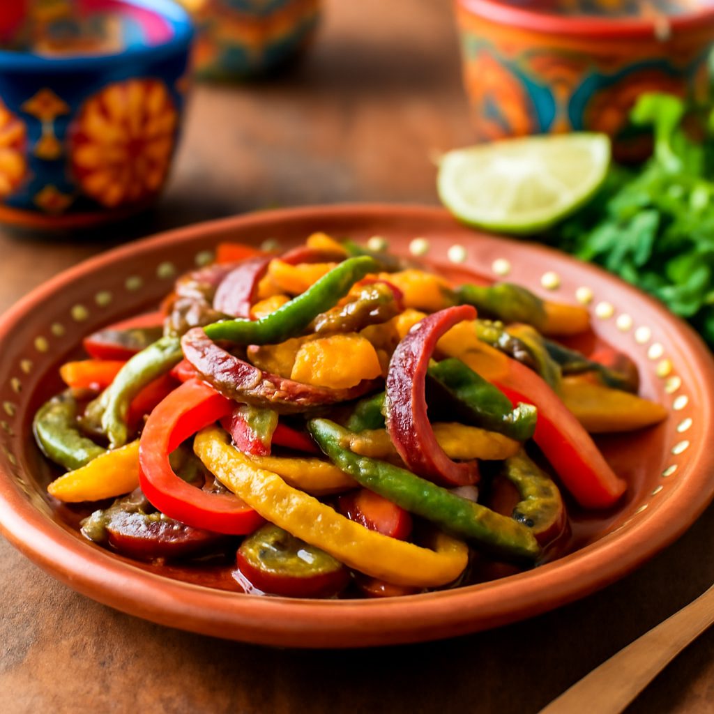 Veggie Fajitas High-