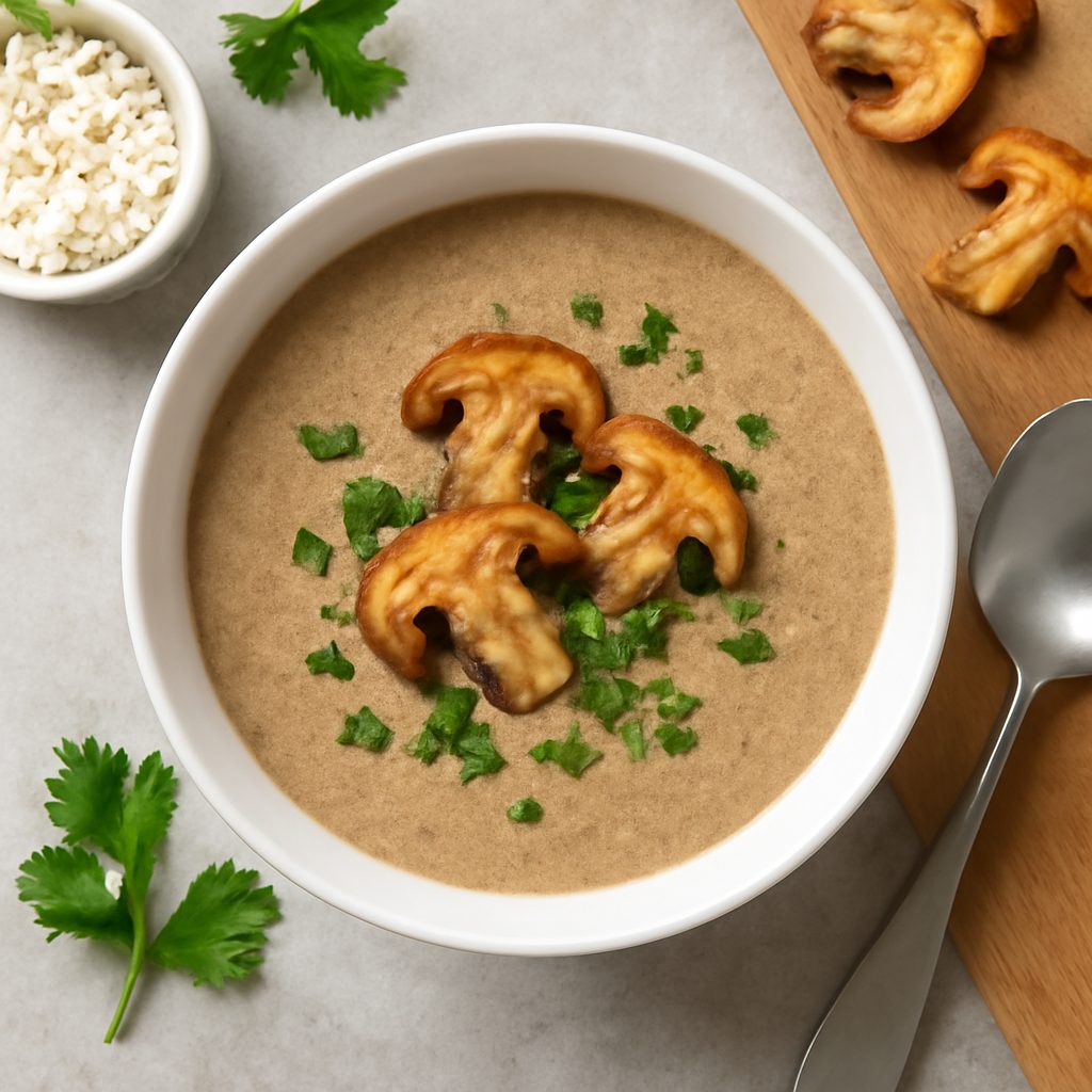 Vellutata di funghi porcini