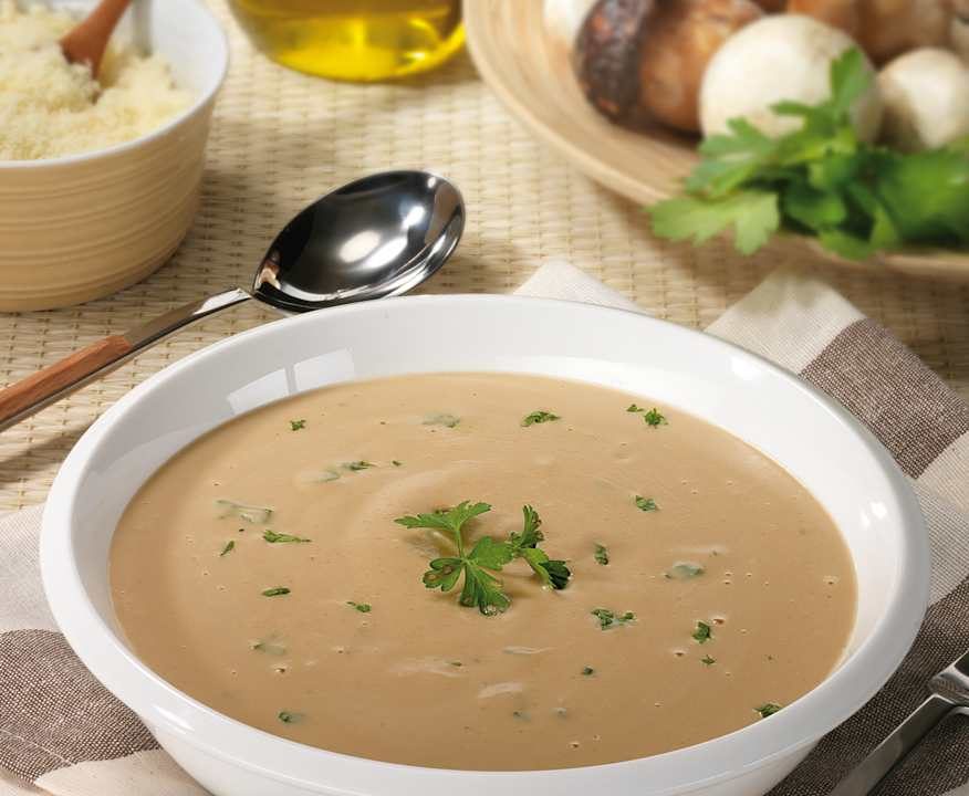 Vellutata di funghi Protein