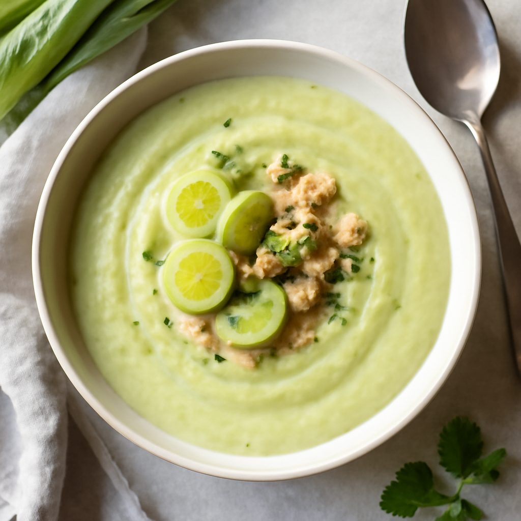 Vellutata di porri proteica low-carb