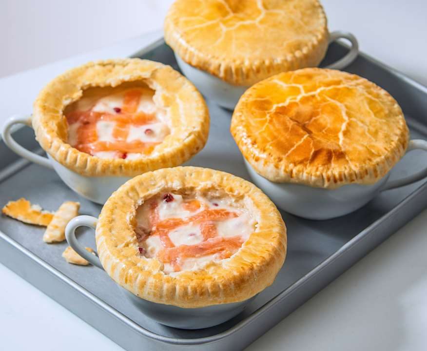 Vellutata di salmone in crosta Low Fat