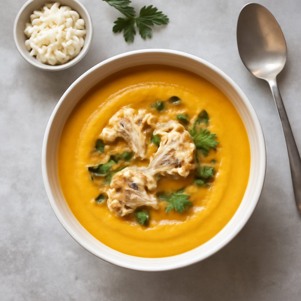 Vellutata di zucca e cavolfiore Low Fat