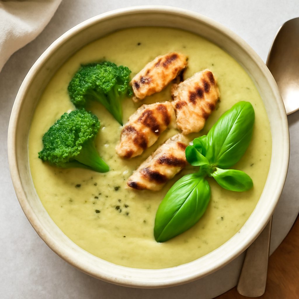 Vellutata proteica di fagioli bianchi e tofu fit