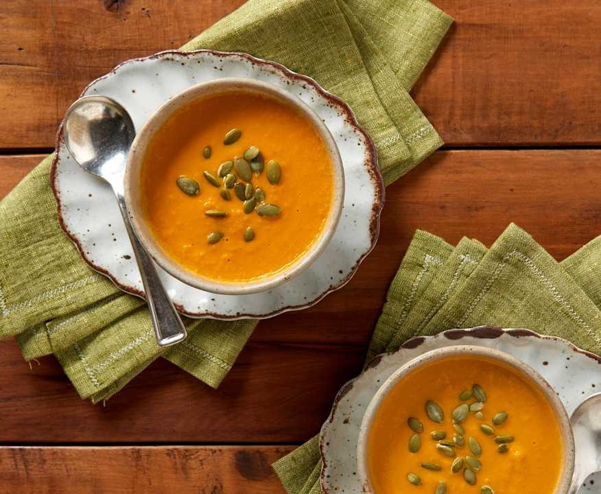 Vellutata speziata di carote e zenzero Protein