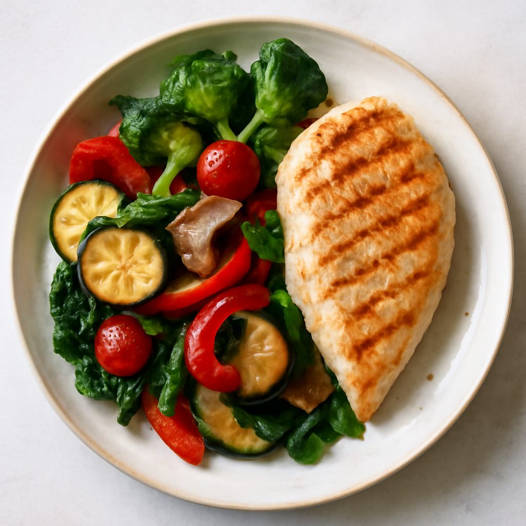 Verdure miste insaporite Low-Carb Proteico
