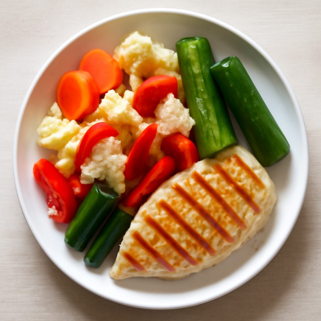 Verdure sottaceto proteico fit - Monoporzione