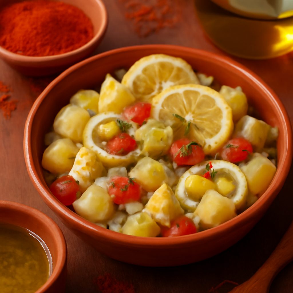 Vinaigrette Malagueña al Limone e Aneto