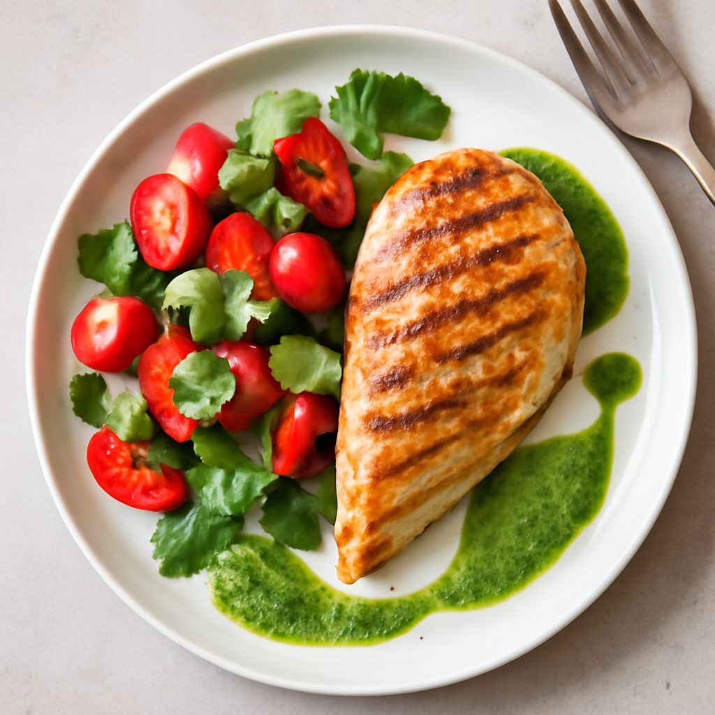 Vinaigrette orientale al coriandolo proteica low-carb