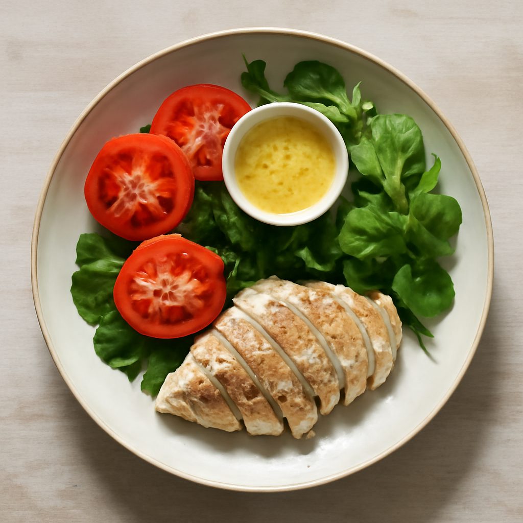 Vinaigrette zenzero e limone low-carb proteica