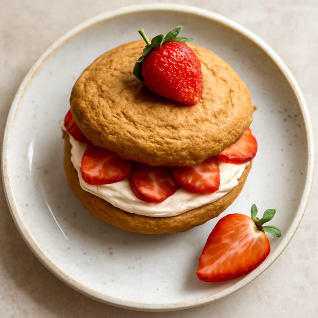 Whoopie alle fragole proteico low-carb