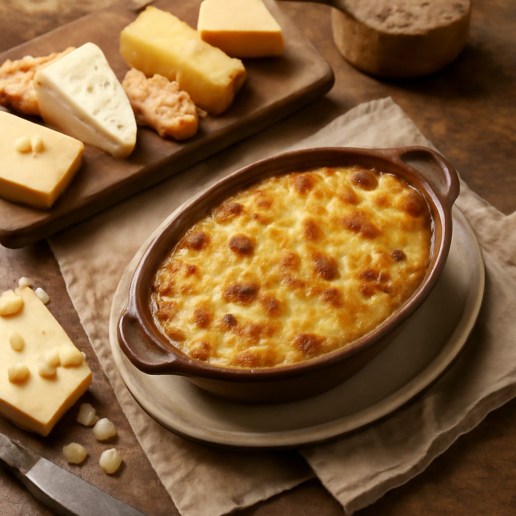 Pasta al Forno ai Cinque Formaggi dello Wisconsin