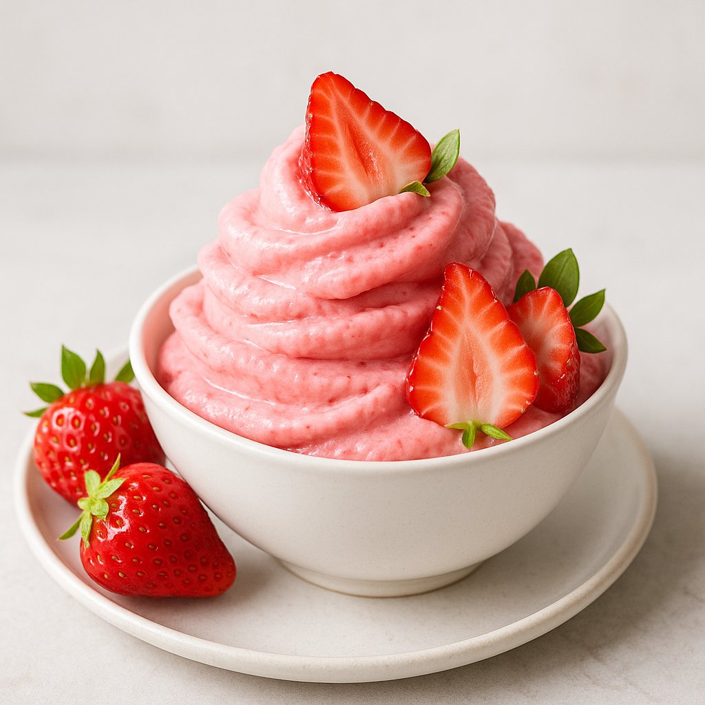 Yogurt gelato alla fragola