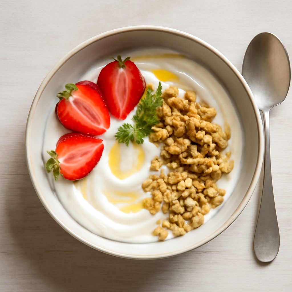 Yogurt greco alla vaniglia Low Carb
