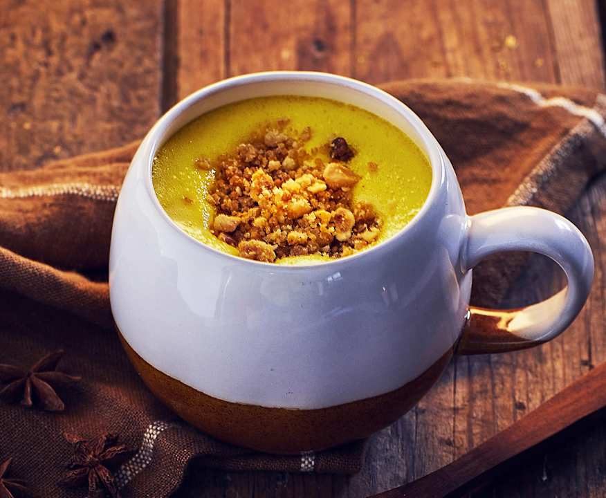 Zabaione con crumble di frutta secca Protein