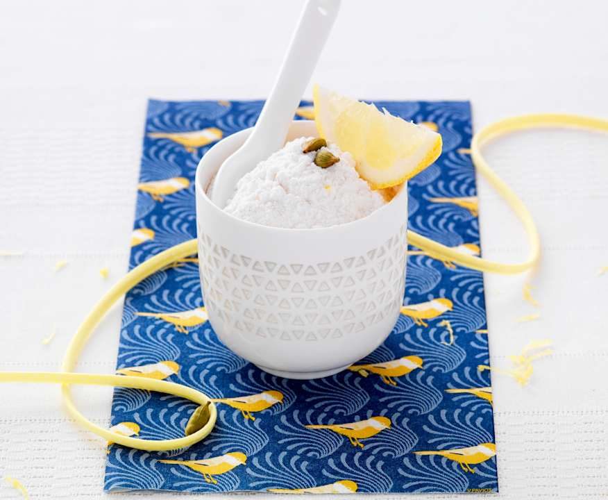 Zucchero al limone e cardamomo