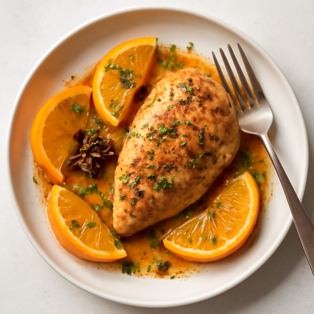 Zucchero all'arancia e spezie proteico low-carb