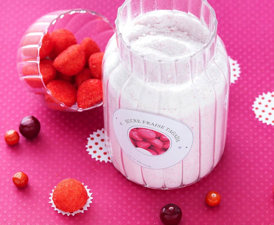 Zucchero alle caramelline alla fragola Protein