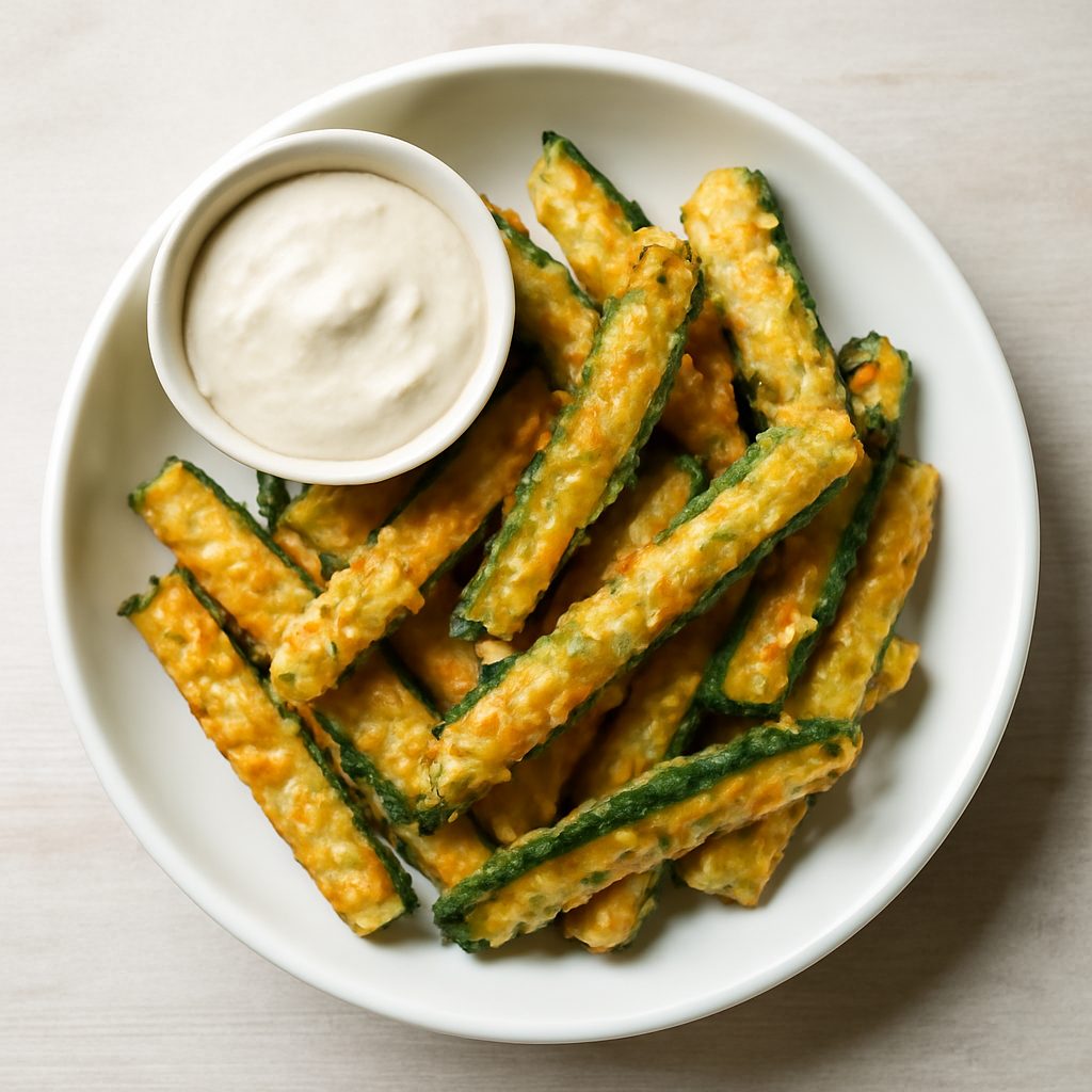 Zucchine a bastoncino fit con tofu affumicato Low Carb