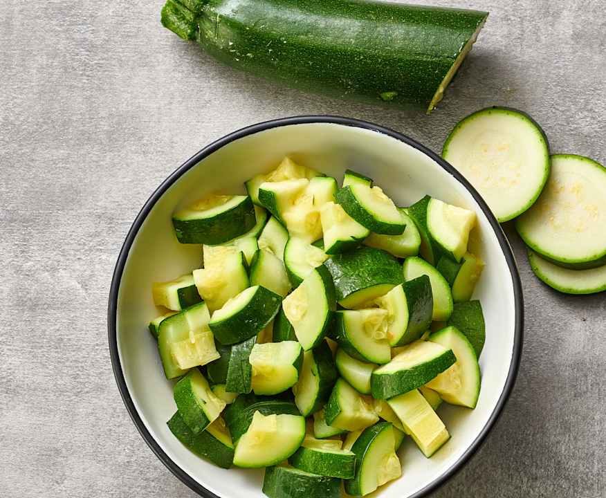 Zucchine al vapore (600-800 g) Low Fat