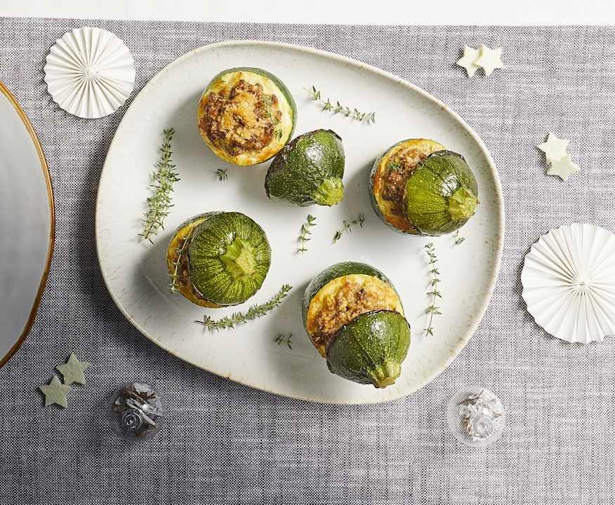 Zucchine ripiene di cotechino Protein