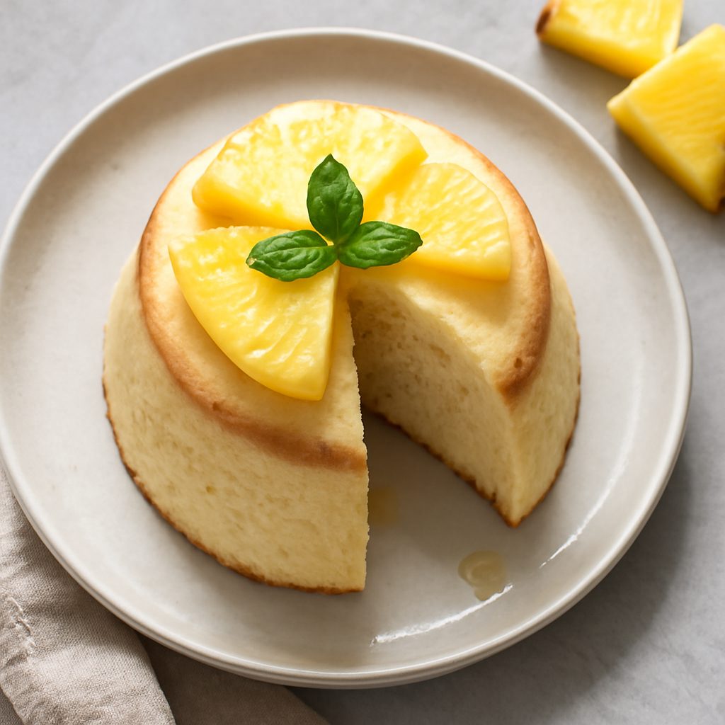 Zuccotto all'Ananas Low Carb
