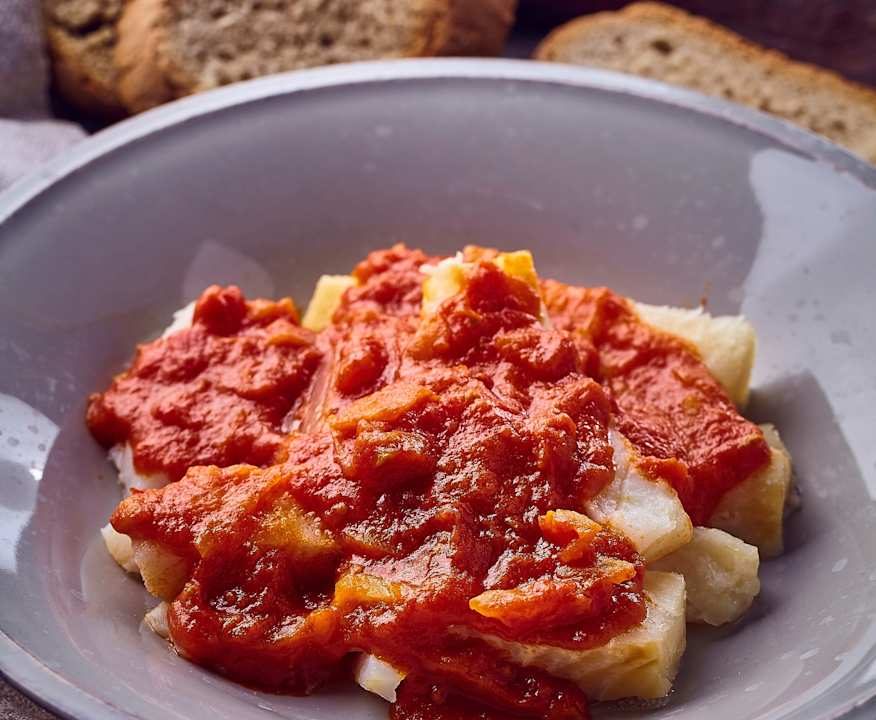 Zuppa di baccalà alle cipolle Low Fat