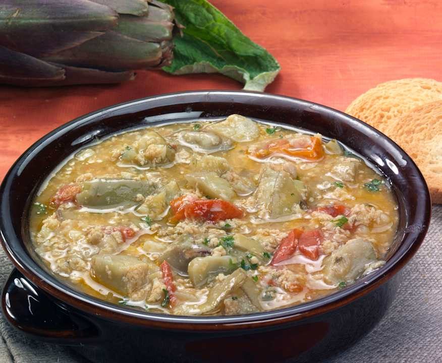 Zuppa di carciofi Low Fat