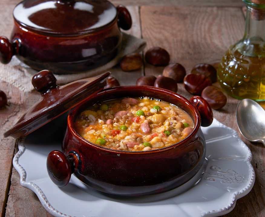 Zuppa di castagne Low Fat