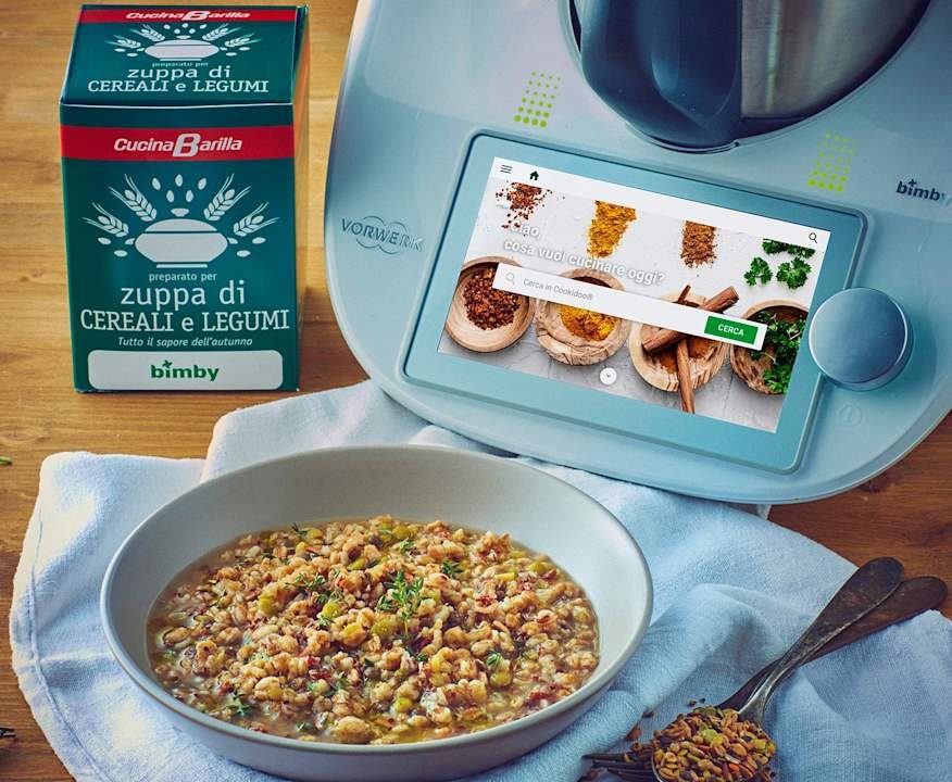 Zuppa di cereali e legumi CucinaBarilla Low Carb