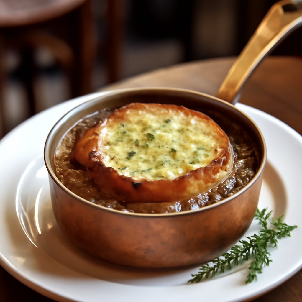 Zuppa di Cipolla all'Antica Francese