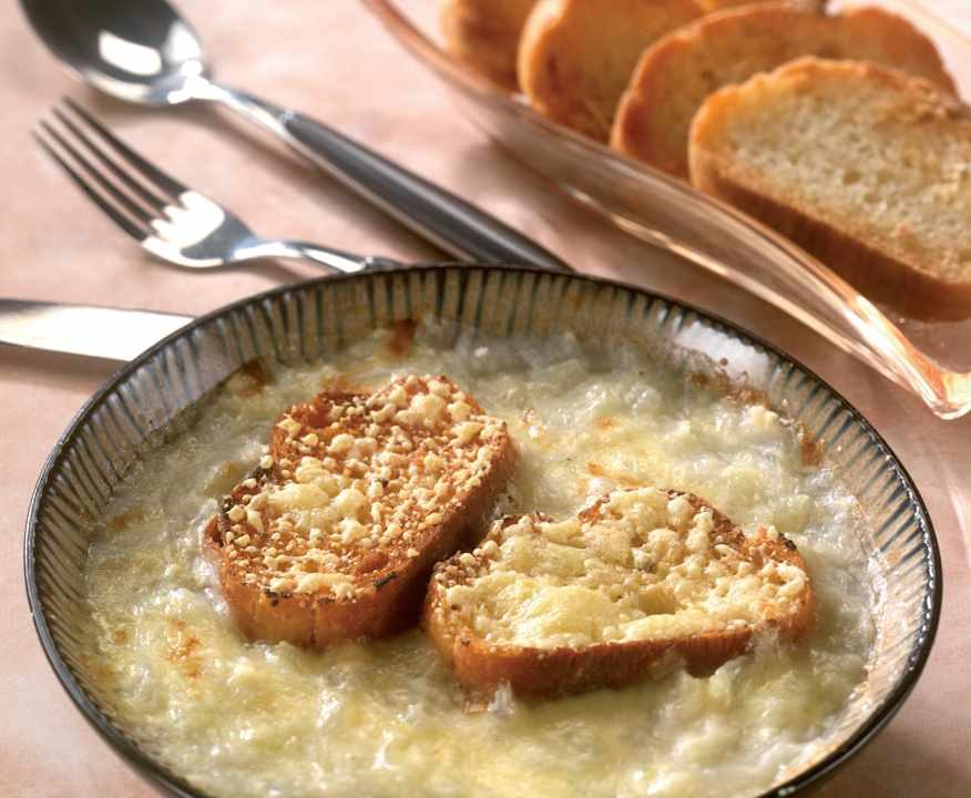 Zuppa di cipolle al Parmigiano Reggiano Protein