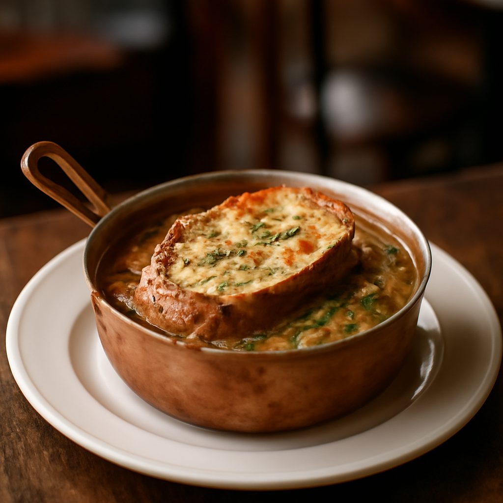 Zuppa di Cipolle alla Francese Low-Carb
