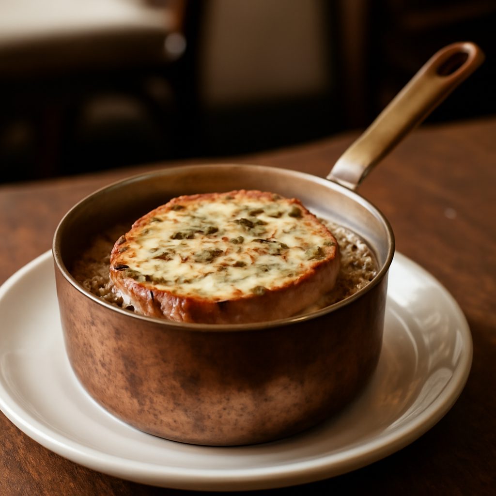 Zuppa di Cipolle alla Francese Low-Carb