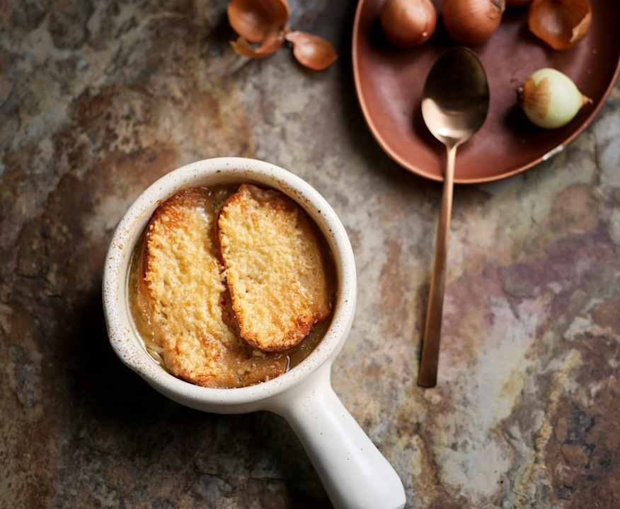 Zuppa di cipolle alla francese Protein